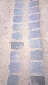 närbild gata Notre Dame