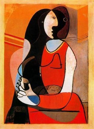 picasso-seated-woman
